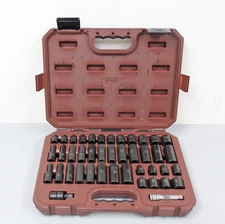 Matco Tools SBP426V 3/8" Dr 42pc SAE Metric 6pt Standard Deep Impact Socket