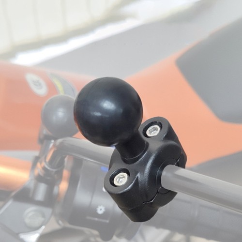 Motorcycle Phone Holder GPS Mount Cycling Pipe Head Bike Mobile Stand - 第 11/11 張圖片