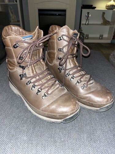 British Army Altberg Combat Boots - Brown - Size UK 9M
