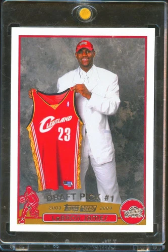 LeBron James 2003-04 Topps Rookie Card RC #221 Cleveland Cavaliers