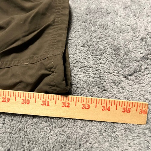 LL Bean Convertible Pants Mens XXL Ripstop Zip Off Hiking Gorpcore Brown - Picture 11 of 12