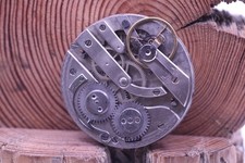 SWISS ANTIQUE POCKET WATCH MOVEMENT 42.7mm FOR REPAIR FB