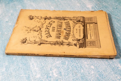 Harper’s New Monthly Magazine Lot of 3 Dec 1875 July 1853 and Aug 1860 - Picture 10 of 12