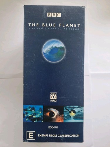 The Blue Planet, A Natural History Of The Oceans 3xVHS Cassette Tape Set - Picture 3 of 5