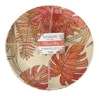 Primrose Alley Set of 4 Bamboo Fiber Palm Leaf Floral Dinner Plates BPA Free