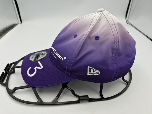 McLaren Hat Daniel Ricciardo New Era 9Forty Dr Gradient Cap Formula One Purple - Picture 16 of 18