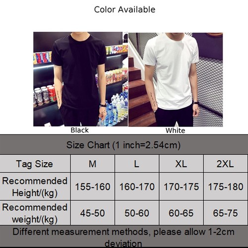 Shirt Short Sleeve Shirt Dating Short Sleeve O-neck Slim Fit Crew Neck - Picture 10 of 32