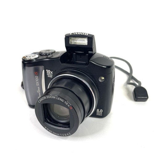 Canon PowerShot SX100 IS 8.0MP Digital Camera 10x Optical Zoom - Tested Working! - Picture 1 of 10