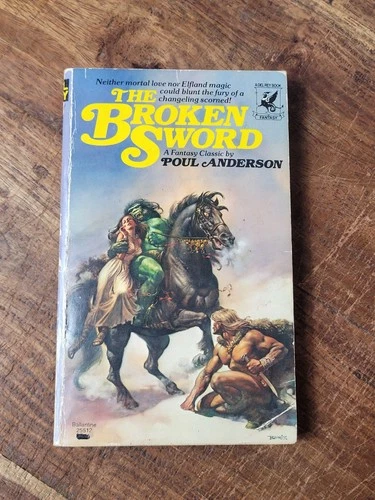 The Broken Sword by Poul Anderson 1977 PB  Vintage Fantasy A Del Rey Book