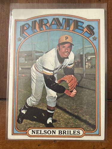Pittsburgh Pirates Nelson Briles #605 Topps Baseball Near Mint or Better top - Bild 1 von 2