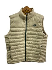 THE NORTH FACE Down Vest XL Nylon BEG NF0A3KEV
