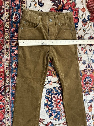 Little Kid Janie and Jack braune klassische Cordhose Hose Größe 7 - Bild 3 von 9