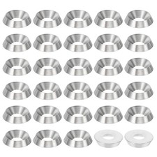 M6 Finish Countersunk Washer, 50pcs 16mmx3.5mm Cup Washer Screw Gasket