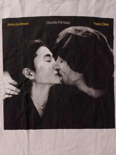 ZARA Edizione Limitata - Maglietta John Lennon Yoko Ono Kissing Taglia Large. Nuovo senza etichette - Foto 3 di 8