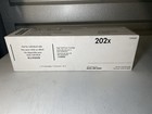 NEW! SEALED! HP 202X CF500XD OEM BLACK One High Yield Toner Print Cartridge