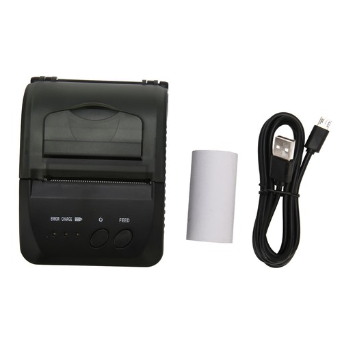 58mm Thermal Printer BT4.0 90mm/s 203DPI USB Interface Toothed Blade Shippin NEW - Afbeelding 11 van 12