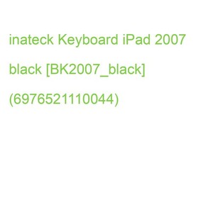 inateck Keyboard iPad 11" black 10th QWERTZ BK2007 BLACK (6976521110044)