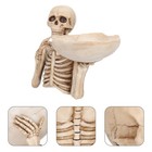 Skeleton Design Desktop Ornament Fruit Storage Organizer Home Decoration