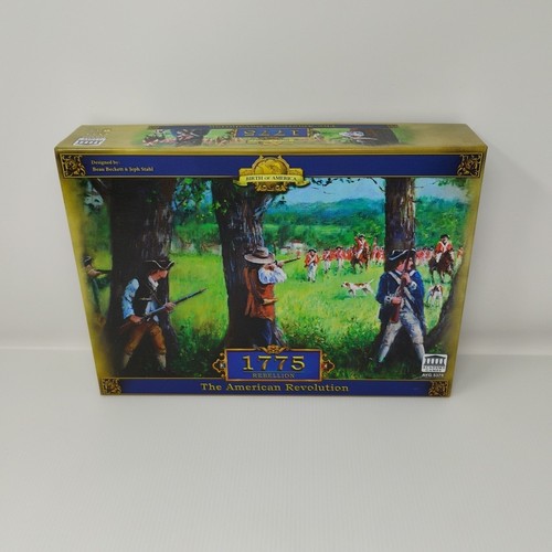 Juego de mesa 1775 Rebellion The American Revolution 2013 Academy Games - COMPLETO - Imagen 2 de 12