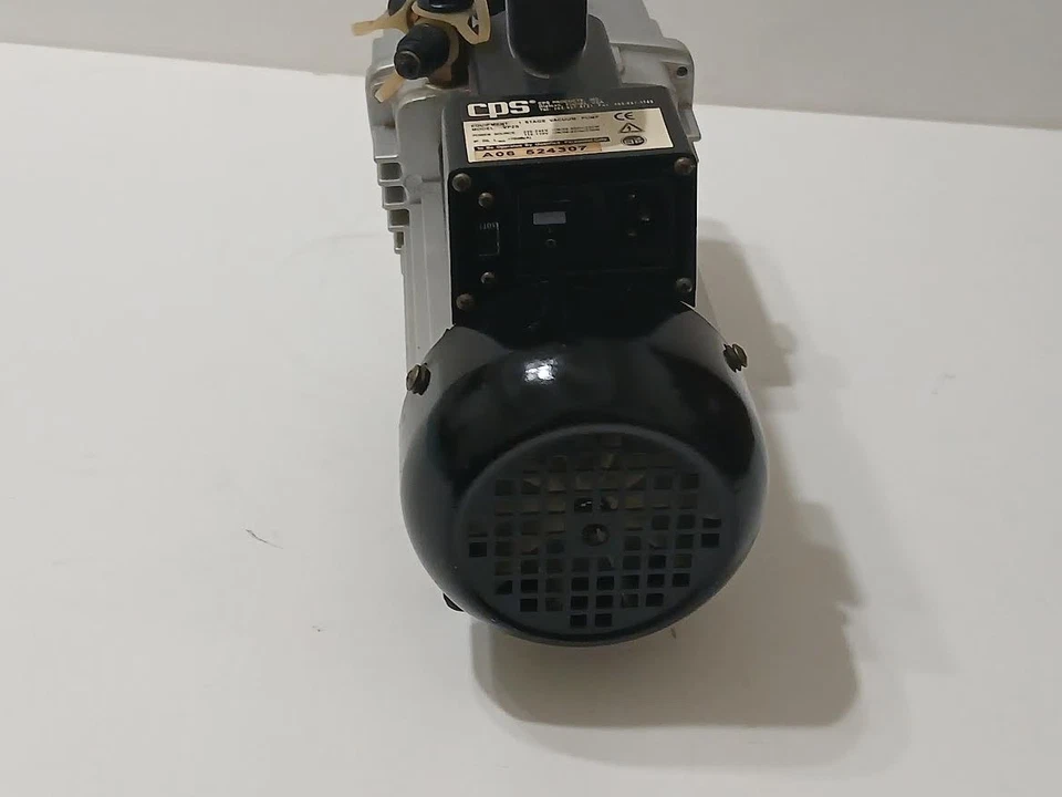 Bomba de vacío CPS Products VP2S Pro-Set 2 CFM etapa 1, 110-115V/220-240V, 50/60Hz Foto 3 de 4