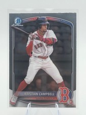 2025 Kristian Campbell Bowman Chrome Prospects #BCP-42 Boston Red Sox
