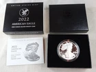 2022-S American Silver Eagle Proof Dollar $1 Box COA US Mint Bullion OGP 22EM
