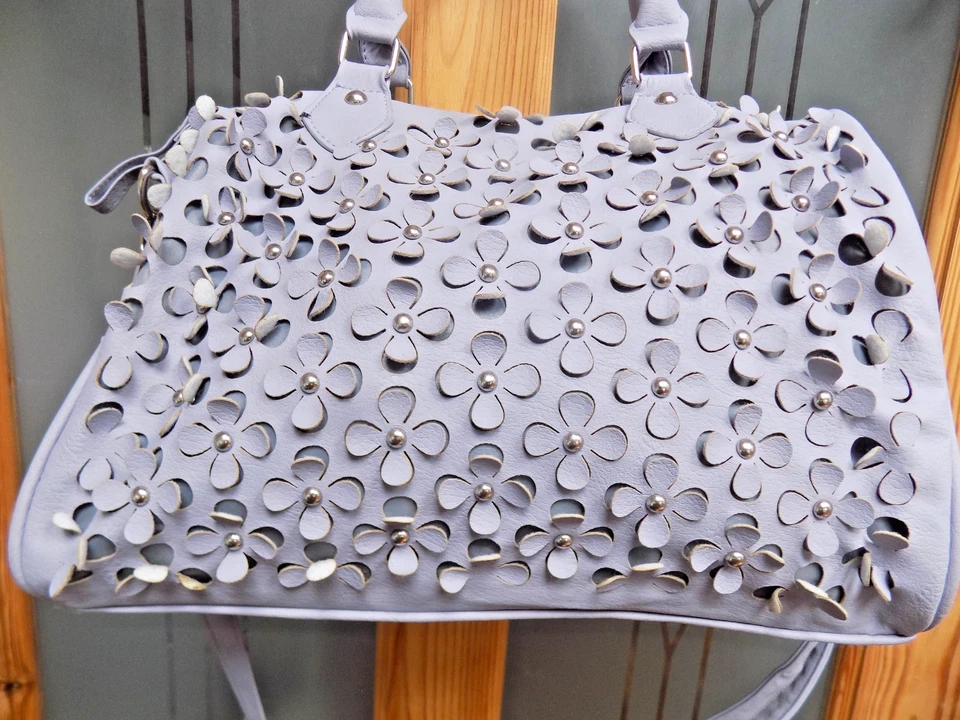 Shoulder Hand Bag Laser Cut Multiway Boho Vintage Style Evening Crossbody - Image 2 of 4