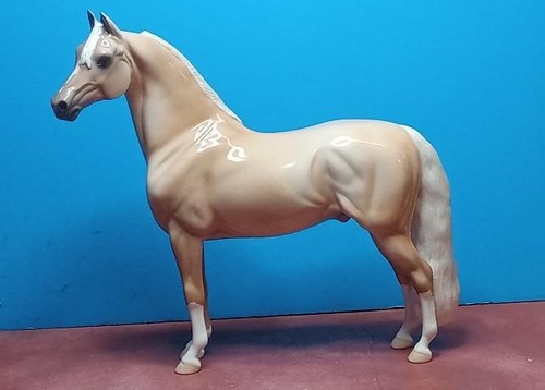 Peter Stone model horse SATIPO palomino OOAK Factory CM Morgan NR