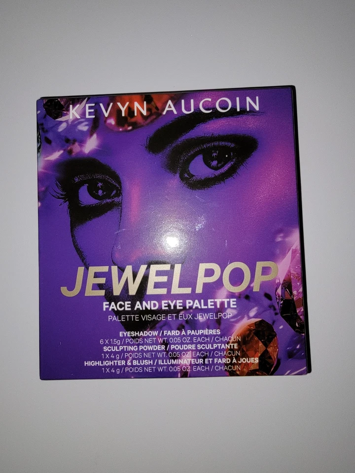 NEW Kevyn Aucoin Jewelpop Face & Eye Palette Sculpting Powder, Blush & Eyeshadow - Image 2 of 3