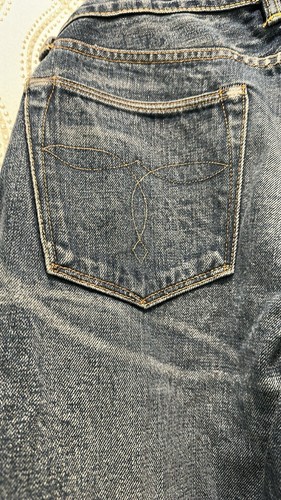 Double RRL Ralph Lauren 32 X 32 Selvedge Denim Straight Leg Jeans Japan Woven - Picture 3 of 11