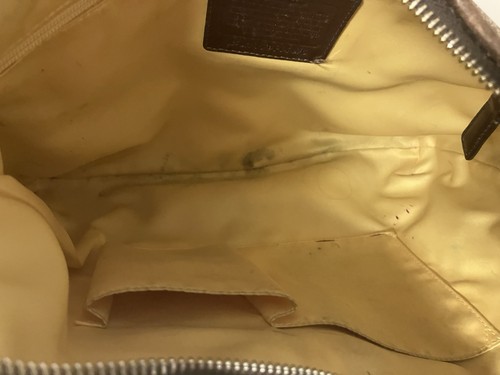 Coach Signature Stripe Chelsea Hobo Crossbody Shoulder Bag Purse F14476 10x14 - Picture 7 of 10
