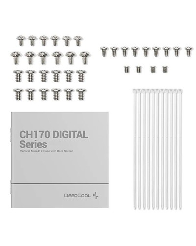 6933412774211 DeepCool R-CH170-WHNPI0D-G-1 Computer-Gehäuse Tower Weiß DEEPCOOL - Bild 1 von 6