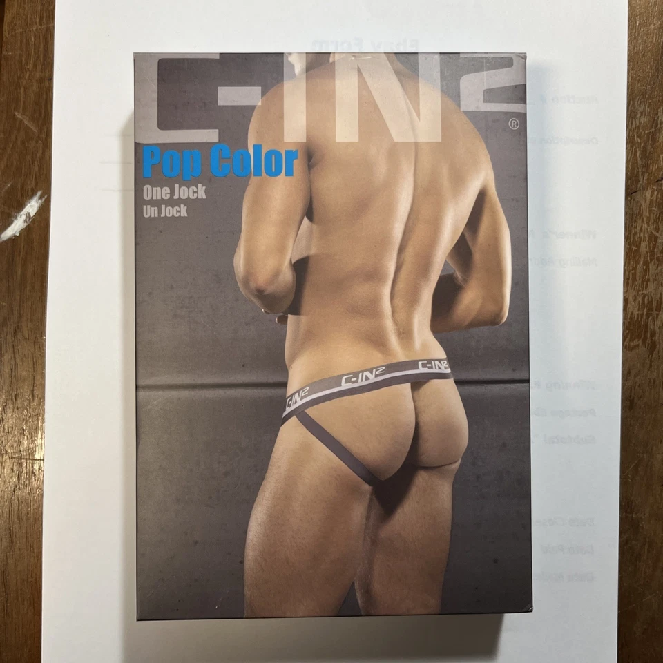 Nuevo calzoncillo C-IN2 Jock Strap color pop grande púrpura Foto 2 de 4