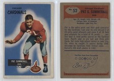 1955 Bowman Pat Summerall #52 Rookie RC