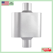 Performance Automotive Exhaust Muffler  Single Chamber 2.25 inch inlet ID 2.25