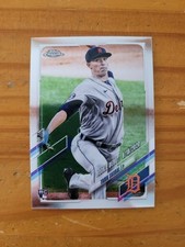 2021 Topps Chrome #USC82 Tarik Skubal Rookie Card RC Tigers