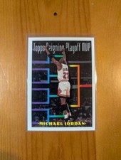 1994-95 Topps Basketball Michael Jordan #199 Topps Reigning Playoff MVP