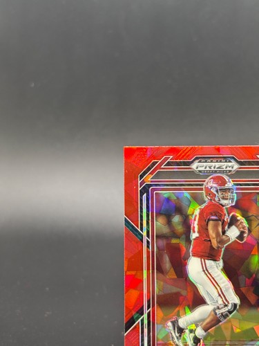 2023 Prizm Draft Picks Tua Tagovailoa Red Cracked Ice No. 99 - Picture 5 of 10