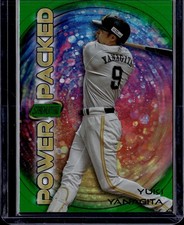 2024 Stadium Club NPB Yuki Yanagita Power Packed Green 54/99