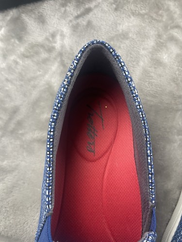 Trotters Americana Blue Red Flat Comfort Shoes Size 7.5 Women’s - Picture 4 of 4