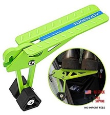 Universal Fit Car Door Step, Foldable Roof Rack Door Step Up on Door Green
