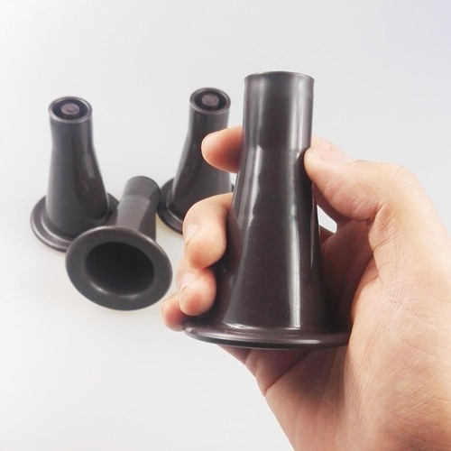 Replacement Plastic Bed Frame Feet, 3-5/8" Bed Frame Glide Leg to Replace Whe... - Picture 4 of 7