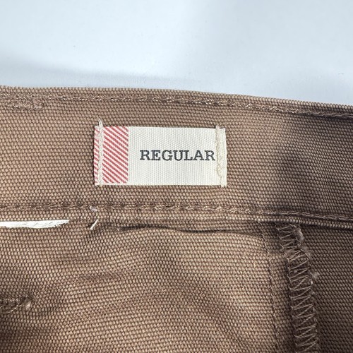 Pantalones de Carpintero Dickies Marrón Recto Lona W38 L30 Pantalones de Trabajo - Imagen 13 de 13