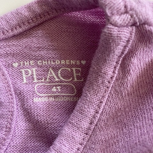 Bundle of 2 The Children’s Place Toddler Girls Long Sleeve Shirt Size 4T - Picture 6 of 9