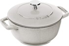 staub "Wanabe Campagne M 18cm" Two Hand Cast Enamel Pot Rice Cooker 2 Cups IH Co