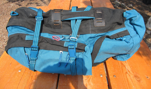 Rucksack mit Innenrahmen abnehmbar Daypack Wandern Camping Backpacking türkis - Bild 8 von 21