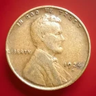 1924-D Lincoln Wheat Cent Penny F/VF Complete Your Album!! 342