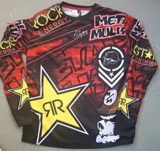 Brian DEEGAN Signed FOX Metal Mulisha Jersey - Large - JSA COA