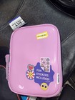 Fit & Fresh Pink DIY Insulated Flower Smile Heart Lunch Bag 9.75 x 7.5 x 3.75"