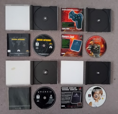 PS1 SPIELEPAKET DINO CRISIS EXHUMED MACHINE HUNTER LEGACY OF KAIN QUAKE II - Bild 5 von 8